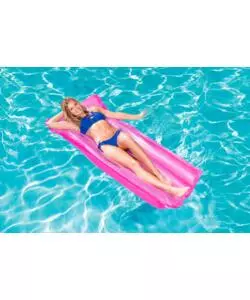 Materassino gonfiabile per piscina tinta unita con colori assortiti, 183x76 cm - bestway